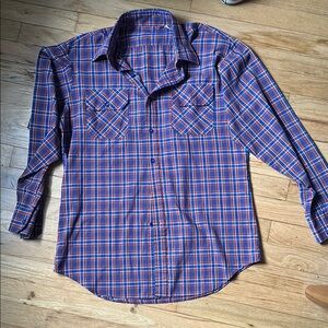 Vintage 80s 90s men’s western-style button up
